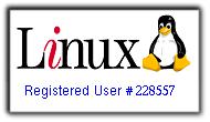 Registered Linux User 228557